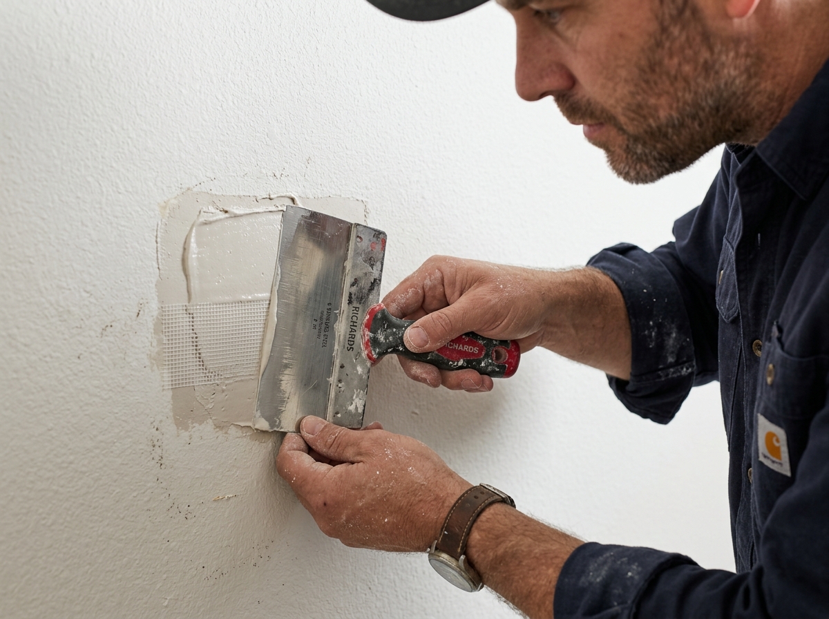 Drywall patching and repair service